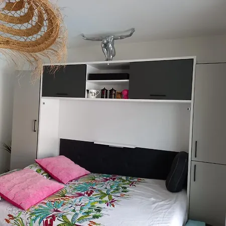 Апартаменты T1 Ideal 4 Pers Piscine & Garage Securise Et Calme